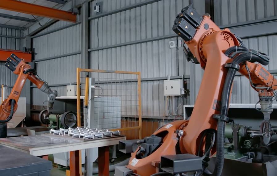 Rectificado y estampado totalmente automatizados